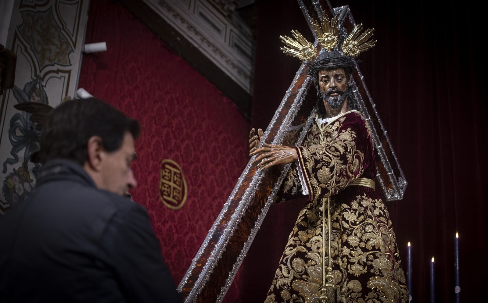 Imágenes de la veneración a Jesús Nazareno