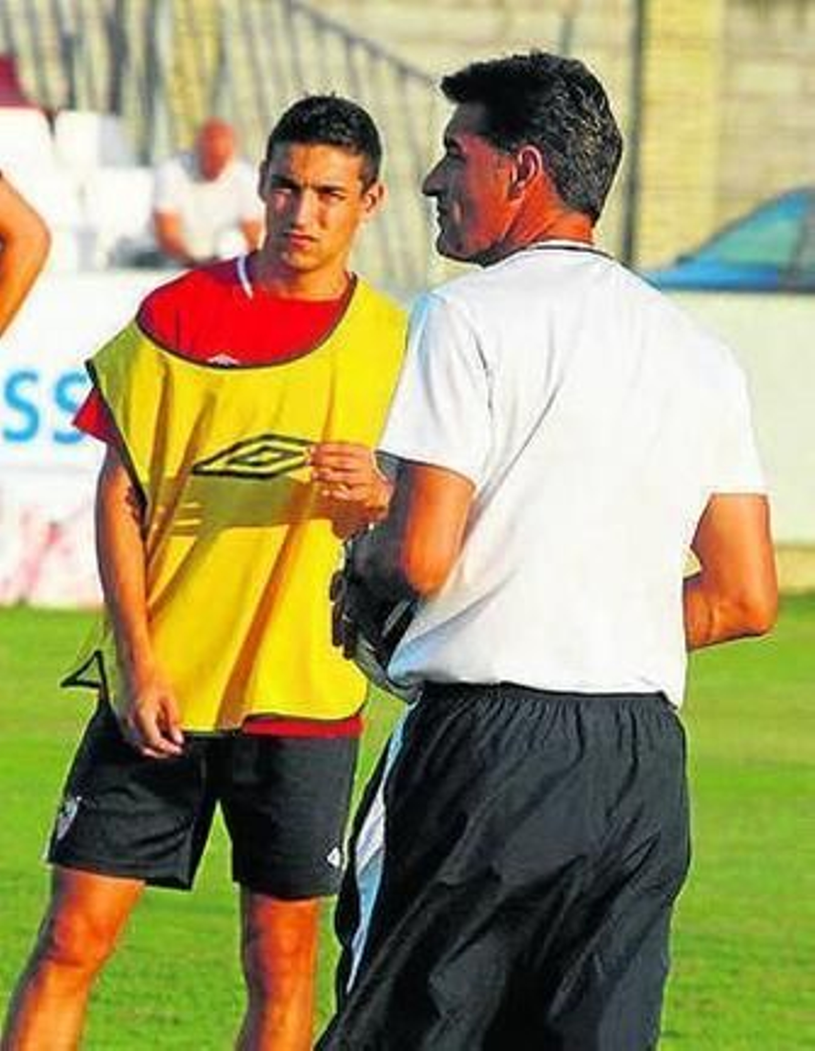 Míchel y Jesús Navas.