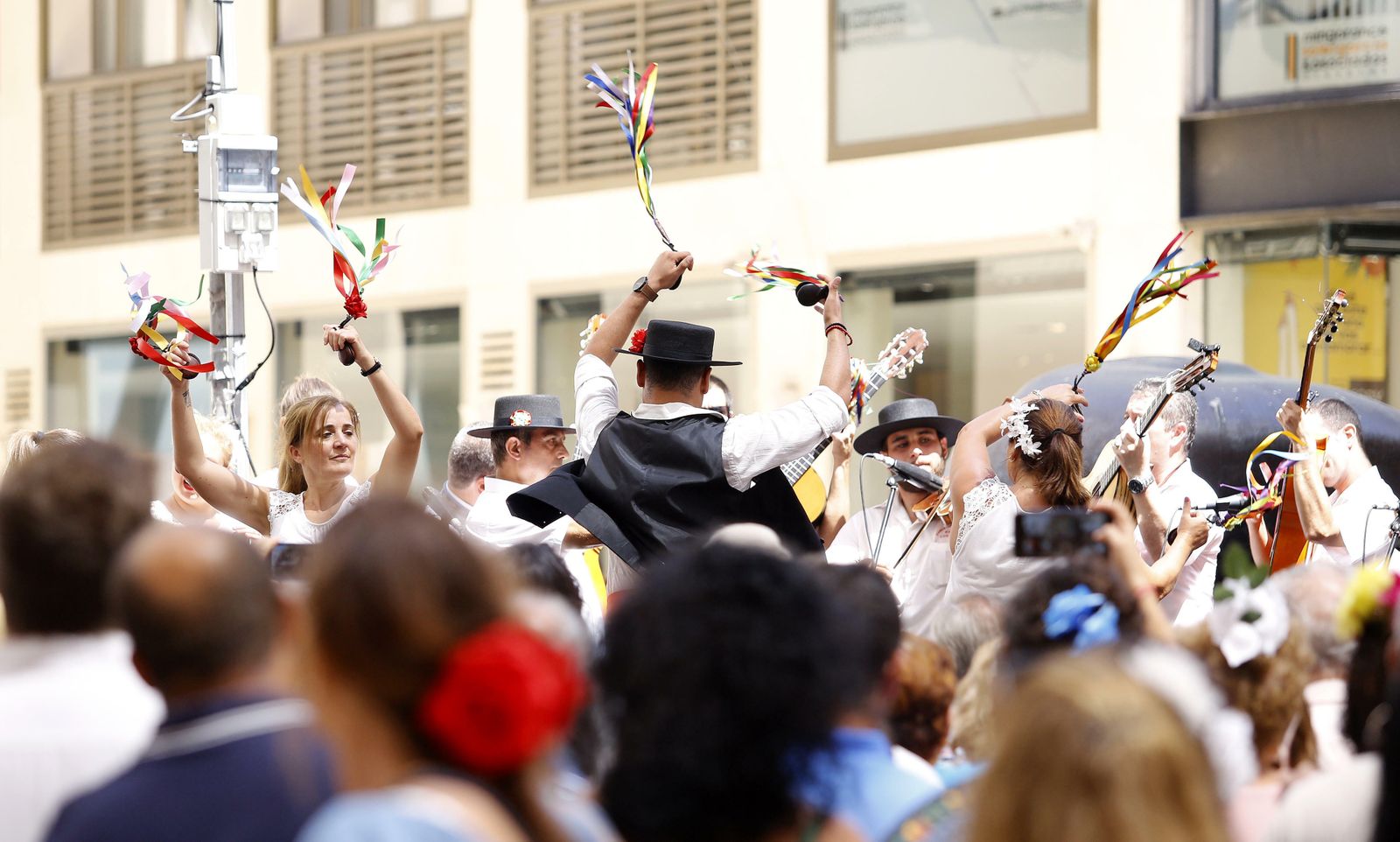 Fotos del último día de Feria de Málaga en el centro