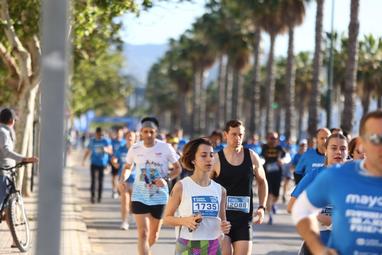 Las mejores fotos de la I Carrera Solidaria Mayoral de Málaga