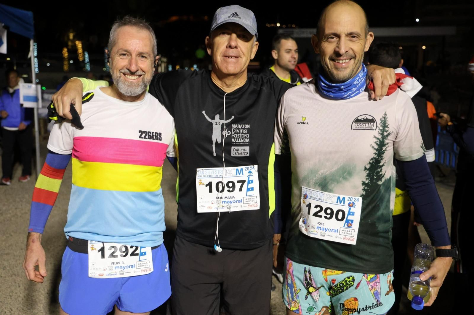 Las fotos de la San Silvestre del Real Club Mediterráneo en Málaga