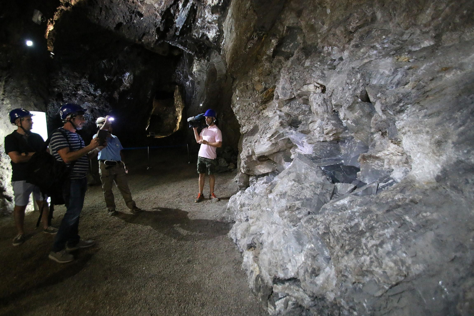 Fotogalería de la Geoda Gigante de Pulpí