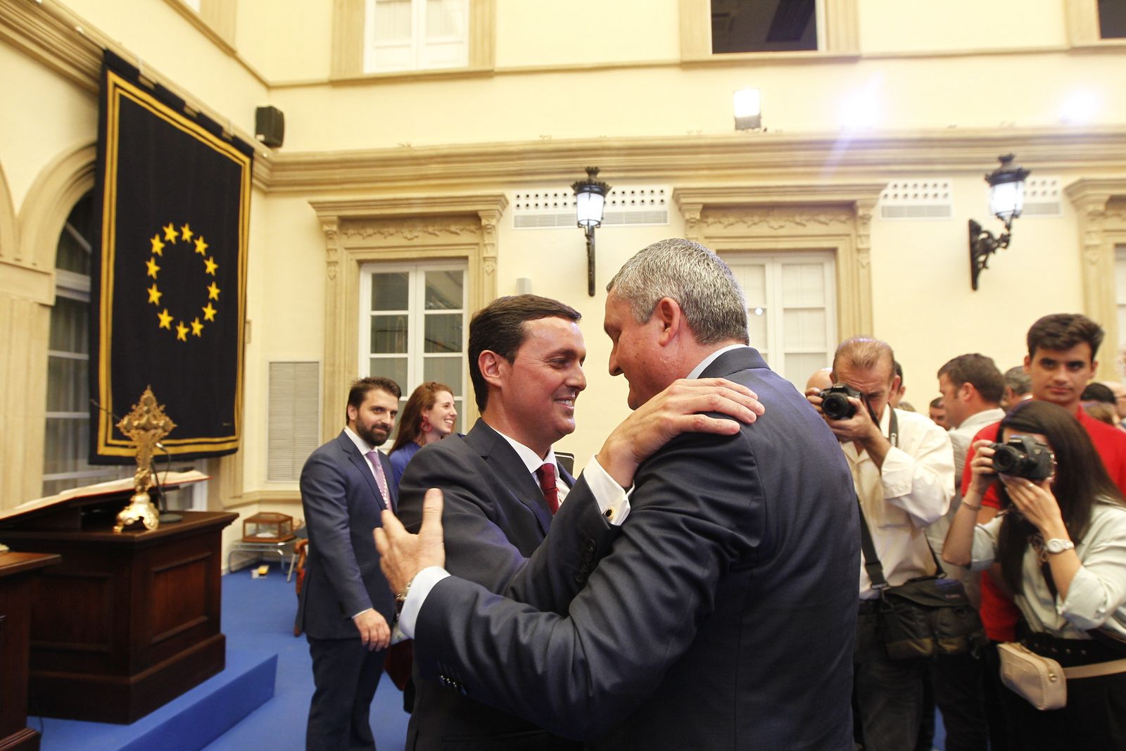 Pleno investidura Presidente Diputación de Almería. Javier Aureliano García