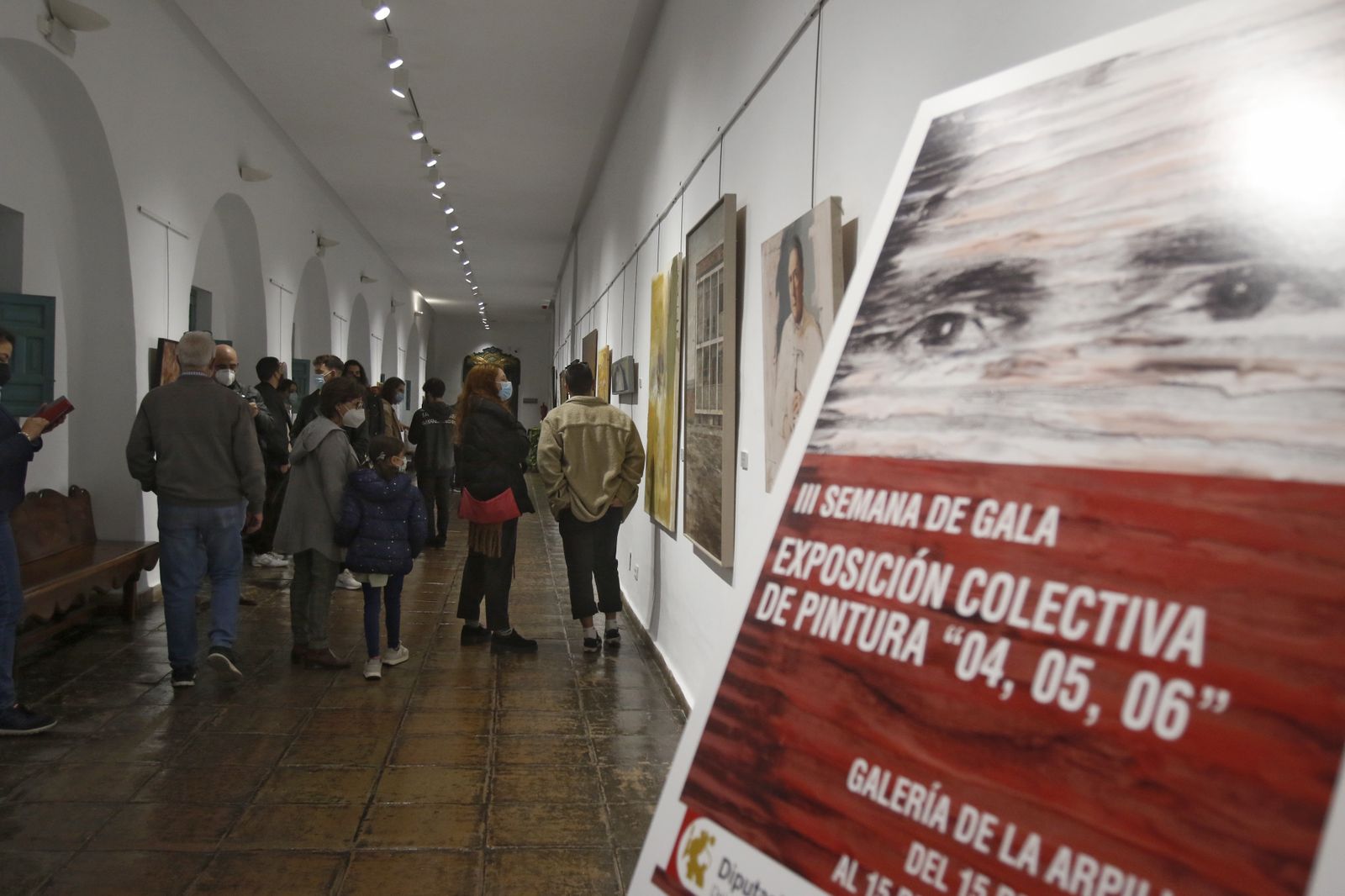 Inauguración de la exposición '04,05,06' de los residentes de la Fundación Antonio Gala, en imágenes