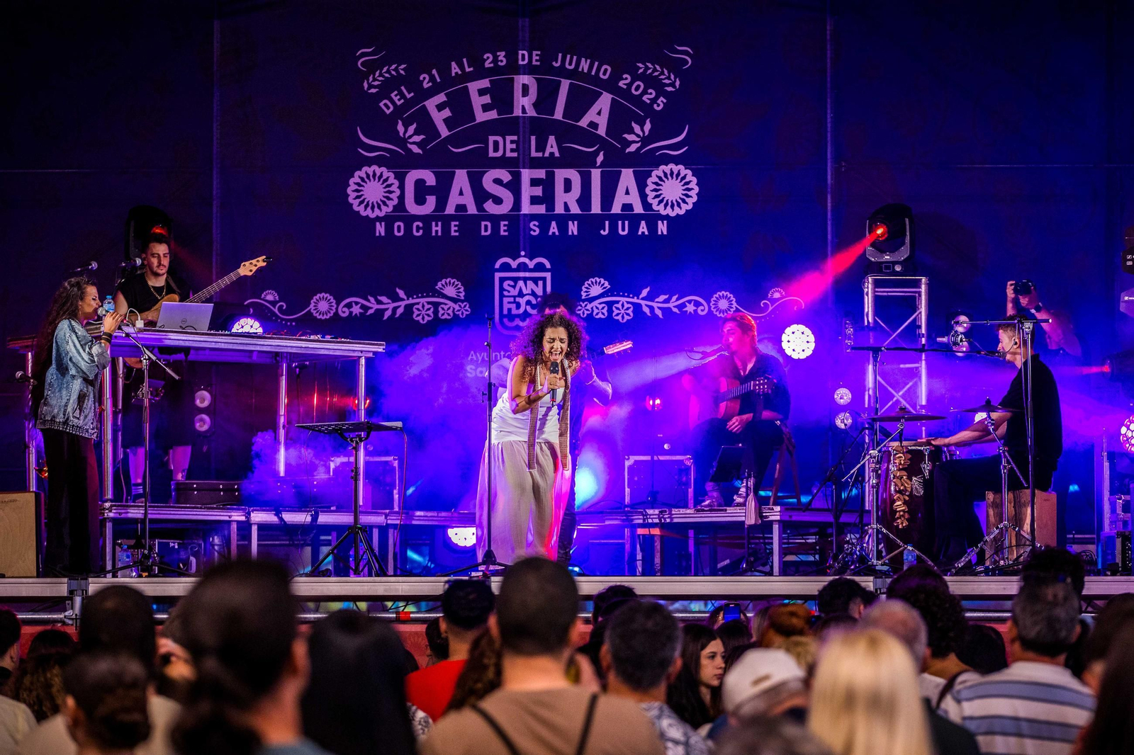 Noche de San Juan en La Casería: las imágenes