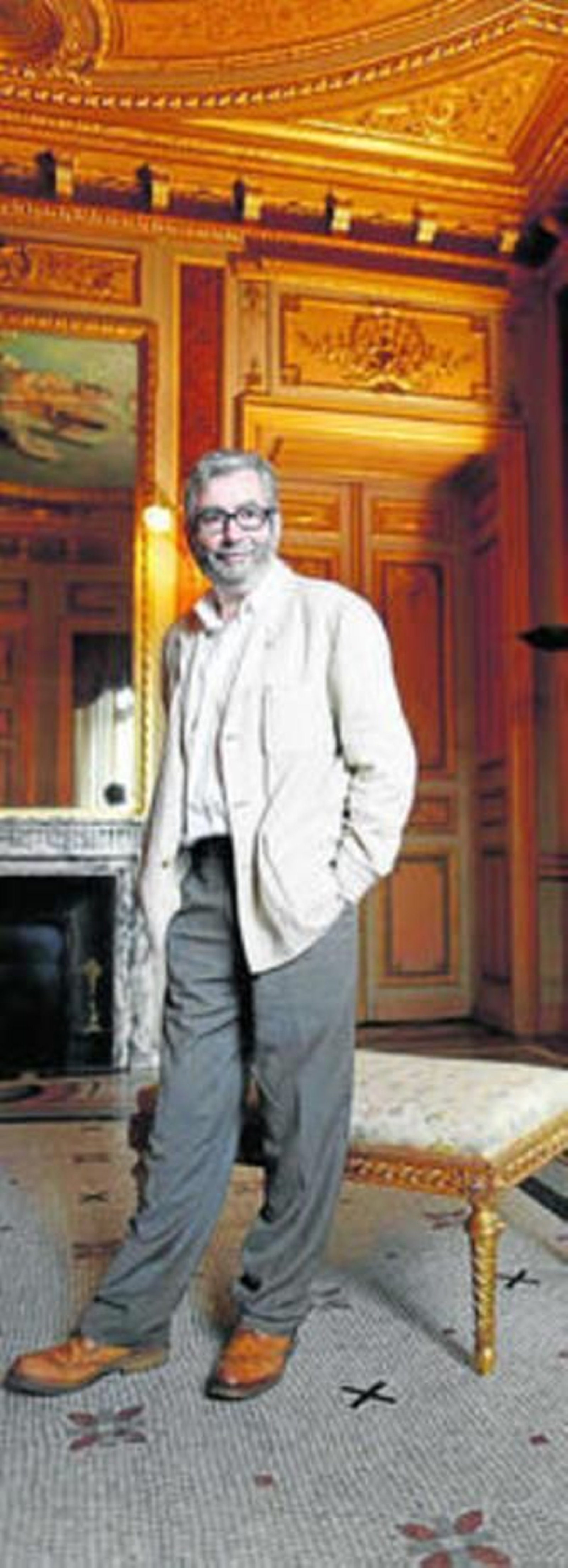 Muñoz Molina, el día que se supo que era el ganador del Príncipe de Asturias.