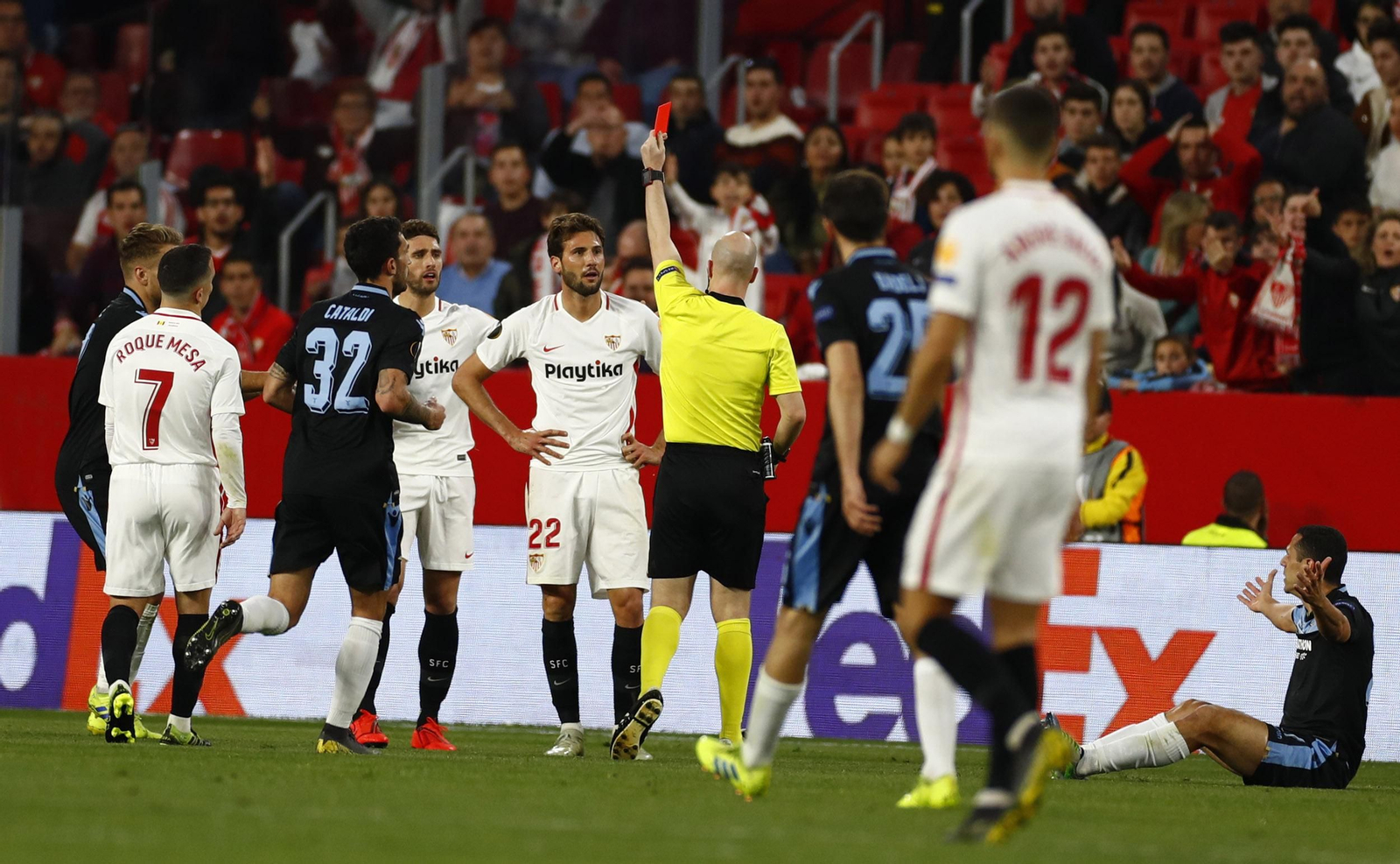 El Sevilla FC-Lazio, en imágenes