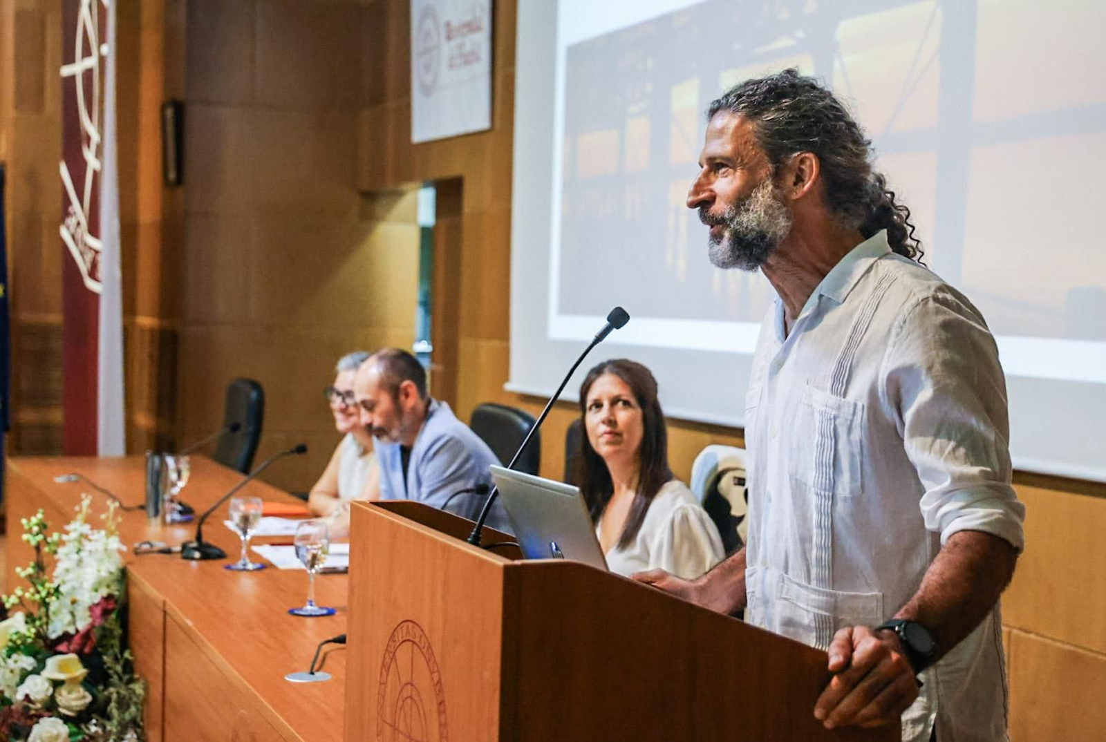 Imágenes de la recepción a los nuevos estudiantes Erasmus en la Universidad de Huelva