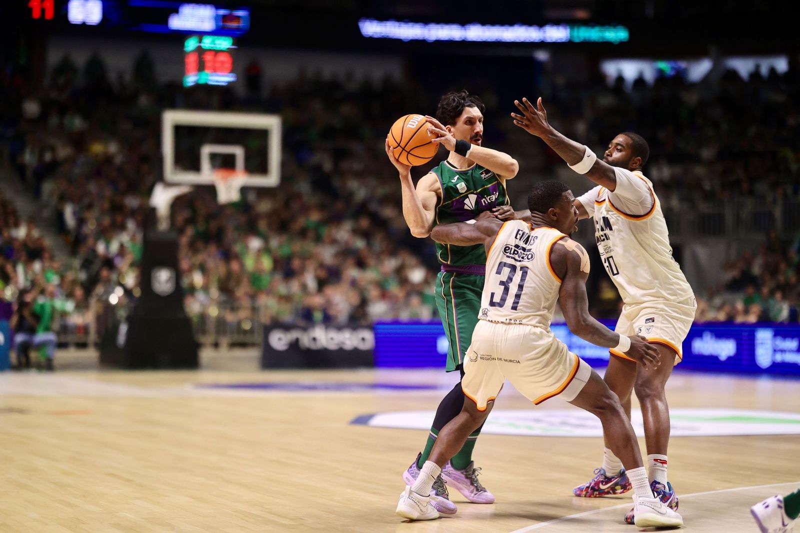 Las fotos del Unicaja-UCAM Murcia