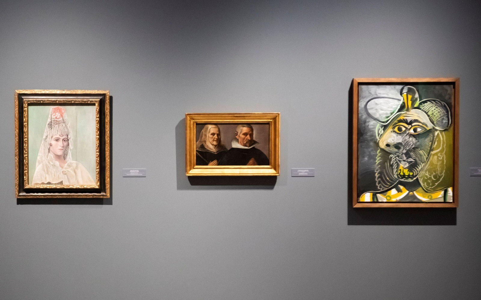 Exposición 'Cara a cara. Picasso y los maestros antiguos', en el Museo de Bellas Artes.