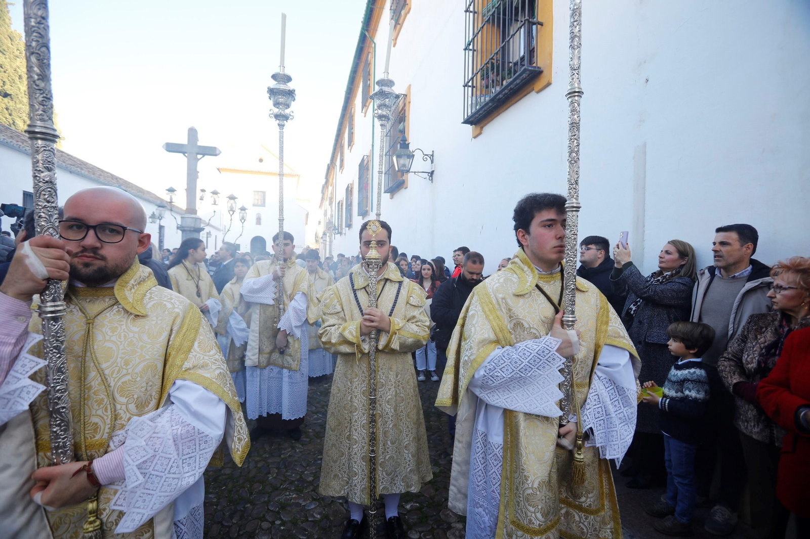La procesión del Divino Pastorcillo en Córdoba, en imágenes