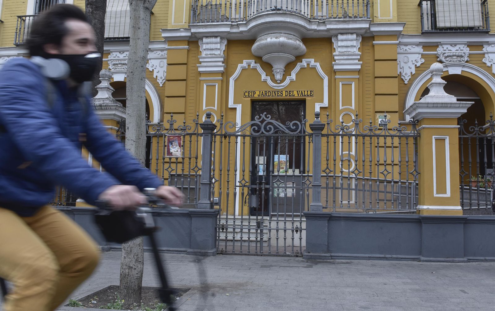 Colegio Jardines del Valle, en la Ronda Histórica.