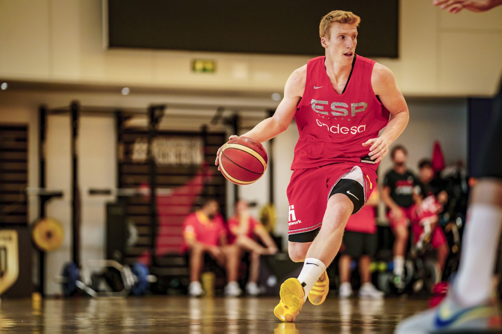 Sesión de la selección española en The Embassy