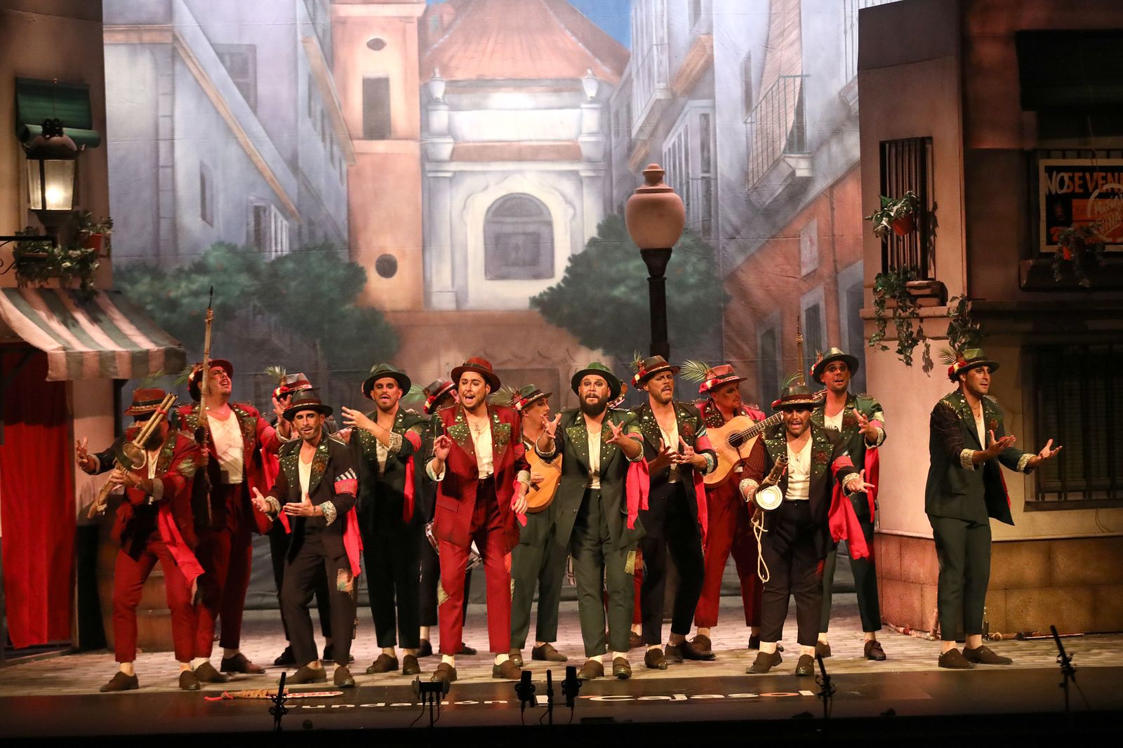 Comparsa 'La mafia de la viña'