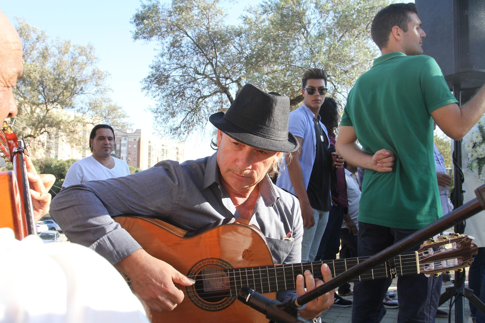 Inaguración del monumento al Niño Miguel.