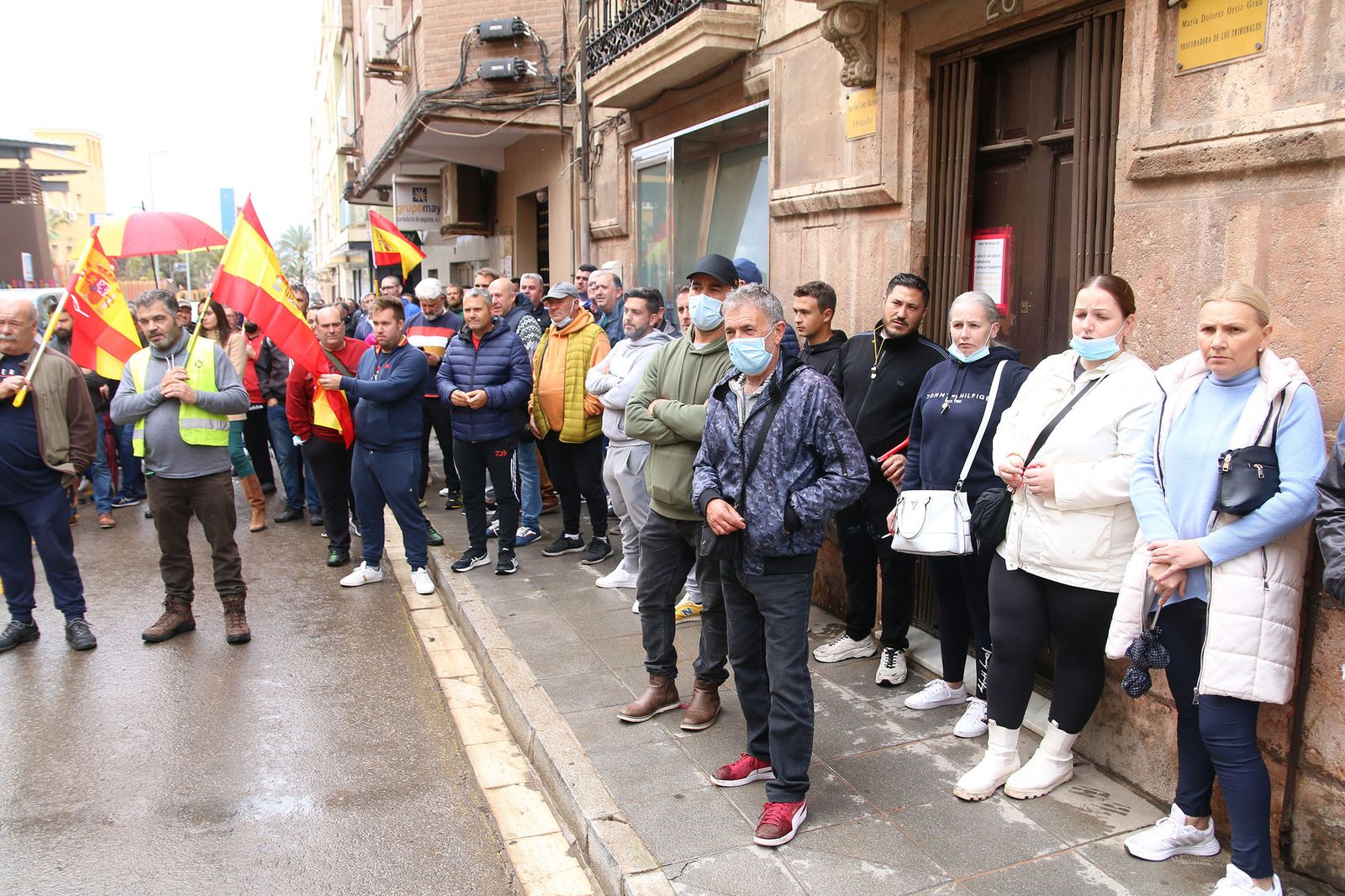 Fotogalería manifestación del sector pesquero