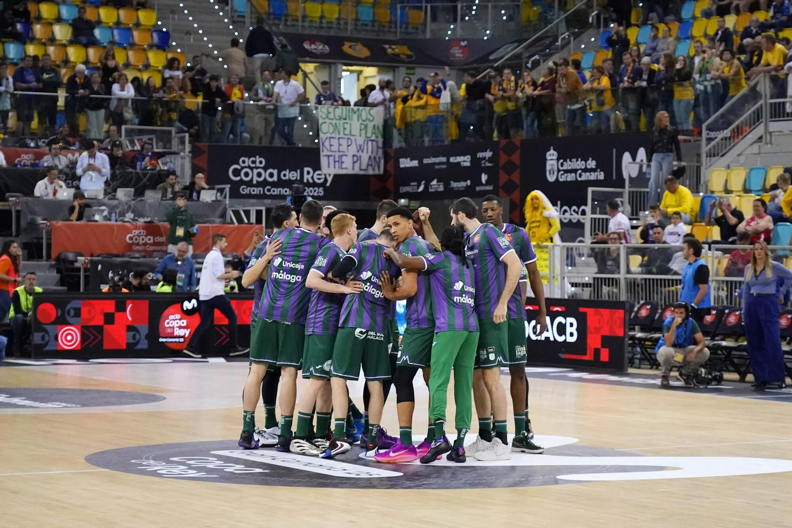 Las fotos del Unicaja - La Laguna Tenerife de Copa del Rey