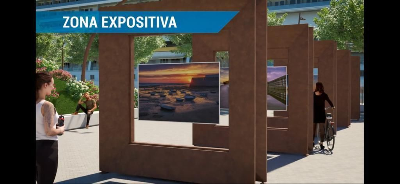 Así será la avenida que surja tras la integración puerto y ciudad Así será la avenida que surja tras la integración puerto y ciudad