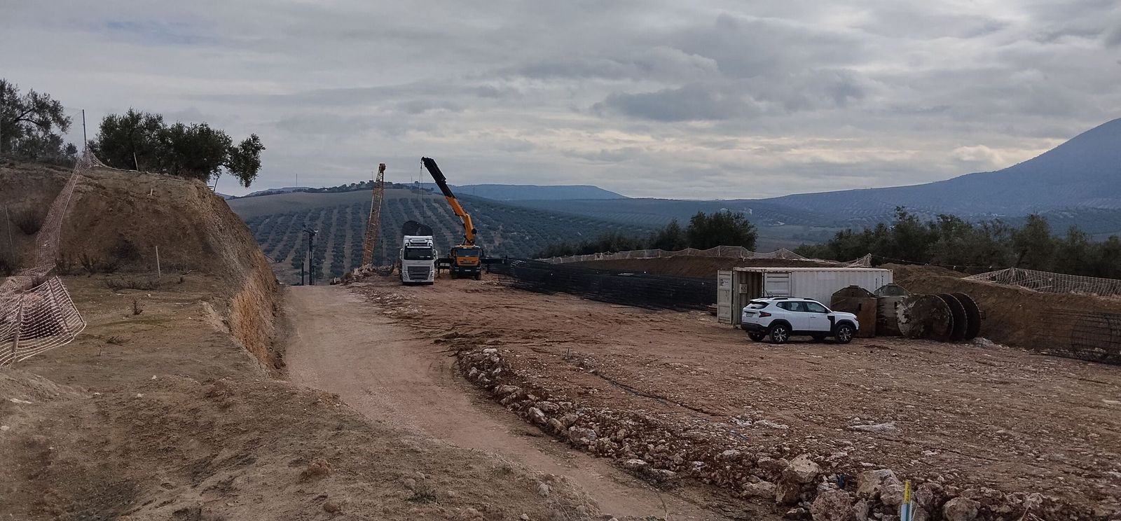 Obras en la Variante de Loja en el tramo A-92