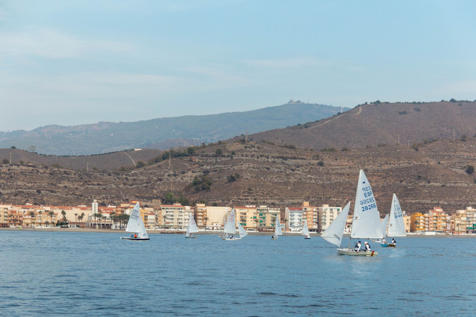 La Costa acoge el Campeonato de Europa Mixto de vela de la clase Snipe