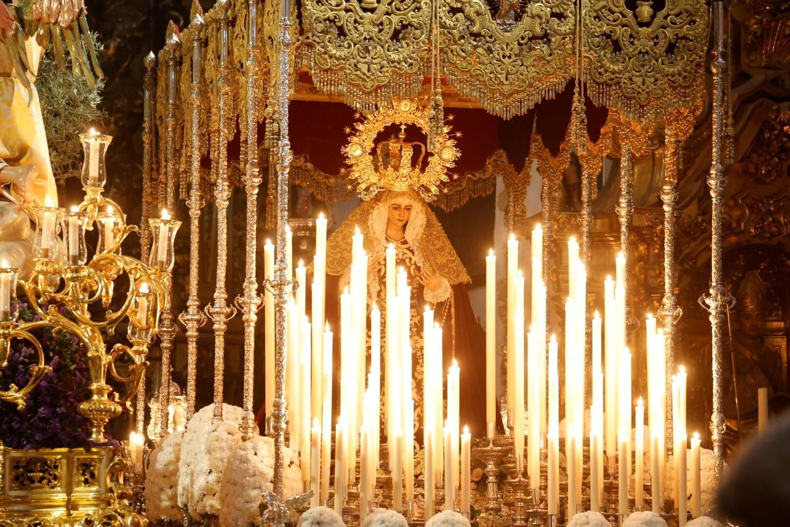 Intimidad en San Francisco con el Huerto en este Domingo de Ramos en Córdoba, en imágenes