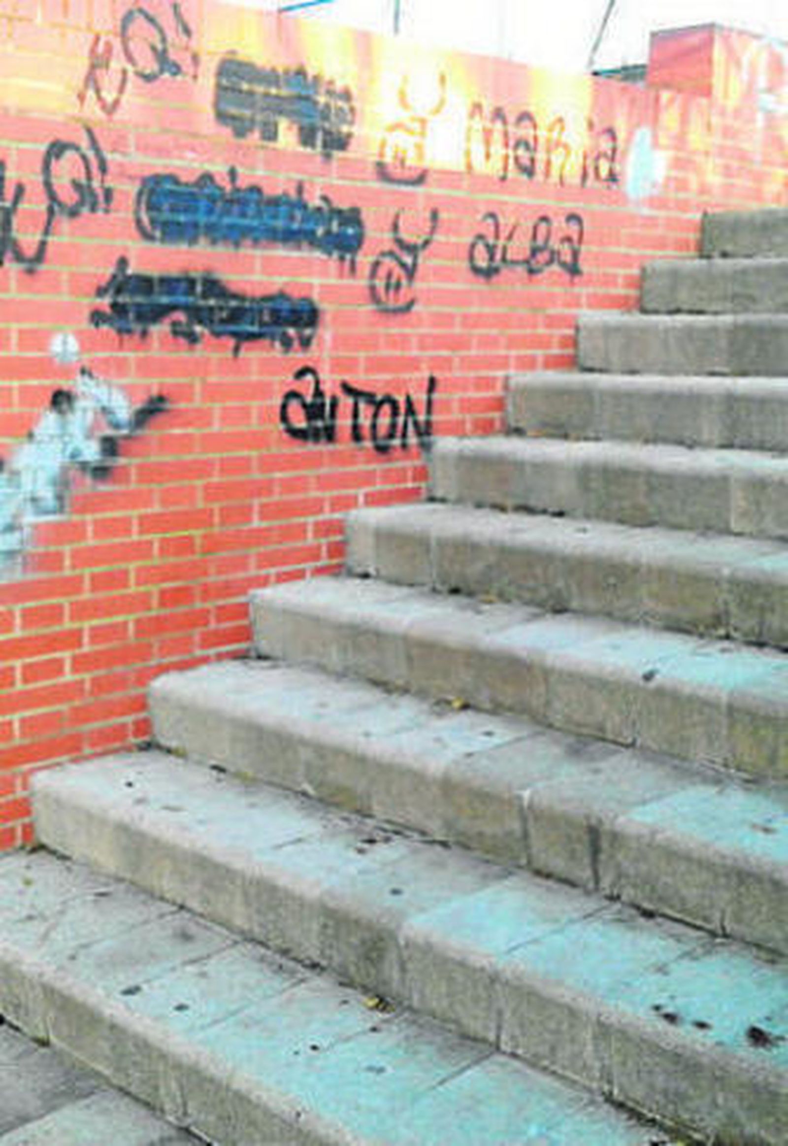 El lugar de los hechos.