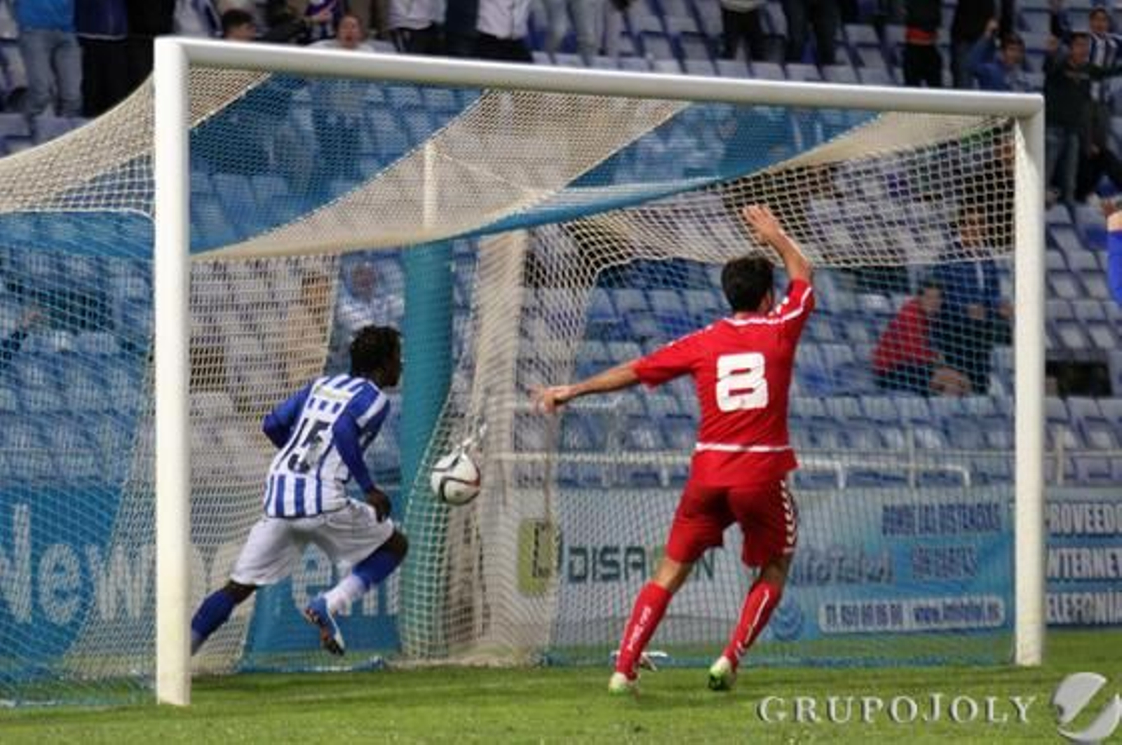 Las imágenes del Recre-Murcia