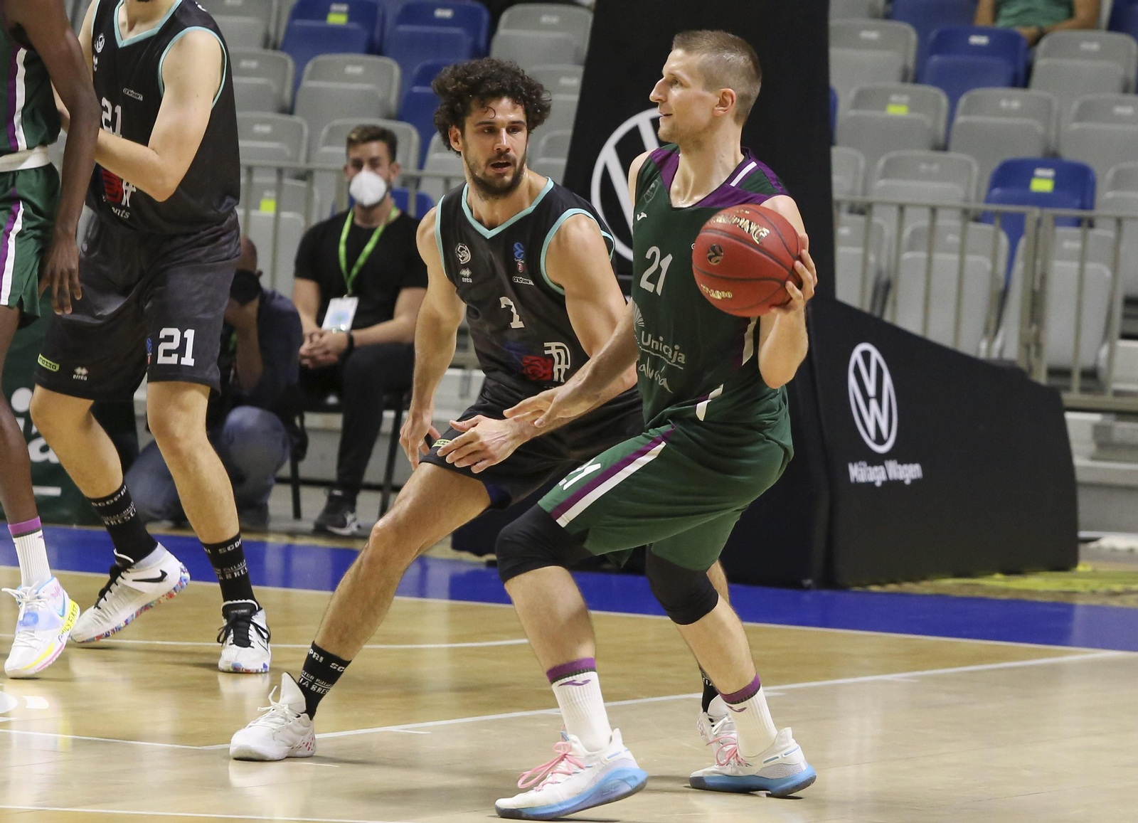 Los cinco años de Adam Waczynski en el Unicaja, en fotos