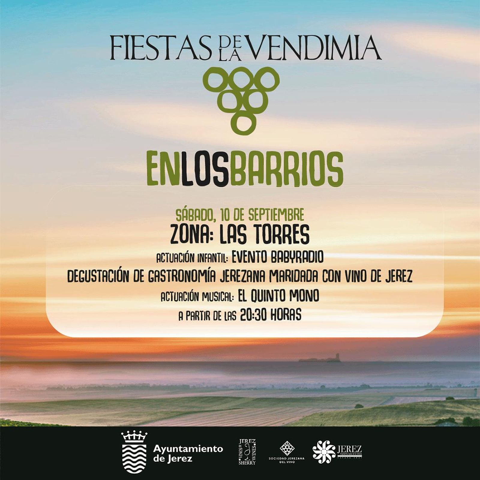La Fiestas de la Vendimia, este sábado en Las Torres.