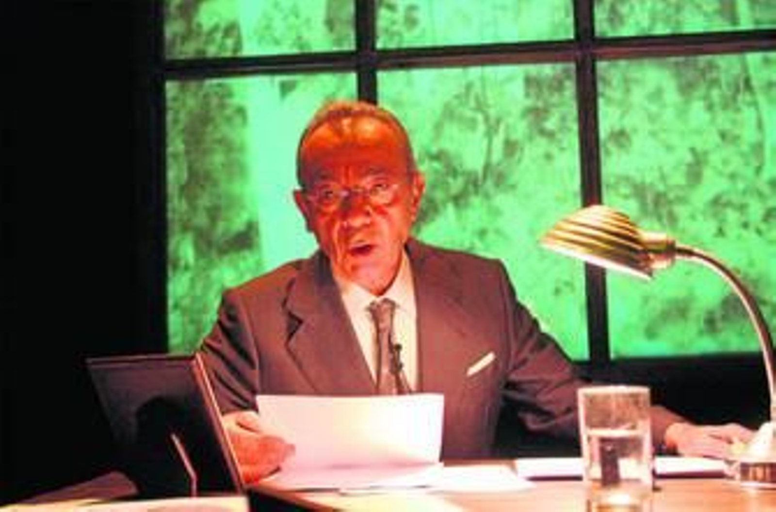 José Luis Gómez llenó de emoción los poemas de 'Diario de un poeta recién casado', de Juan Ramón Jiménez.