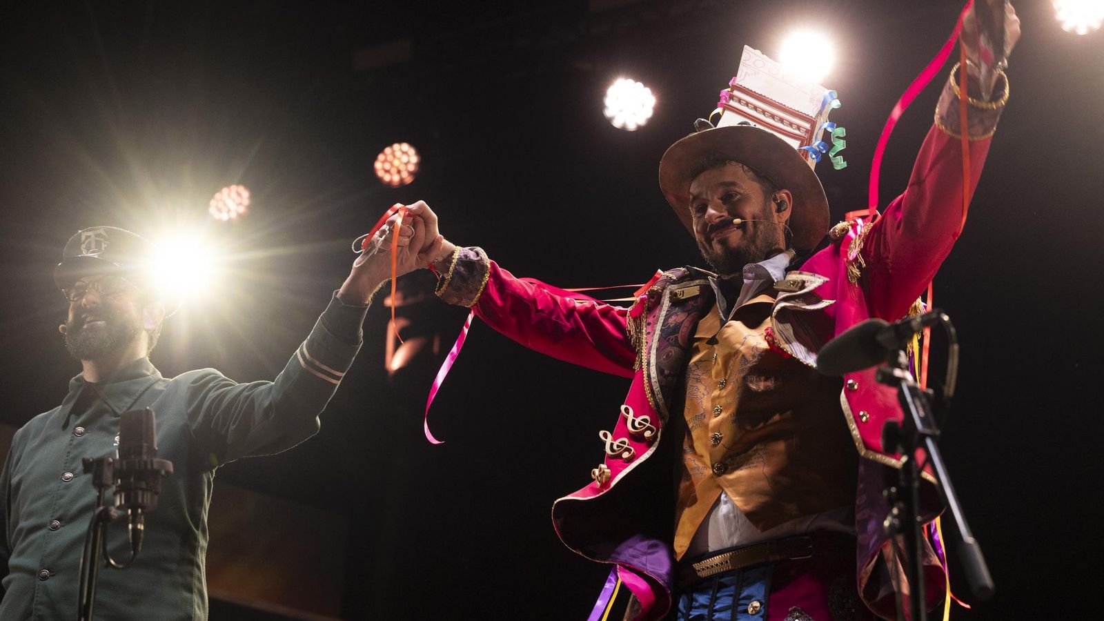 Las imágenes del pregón de Antoñito Molina en el carnaval de Cádiz 2025