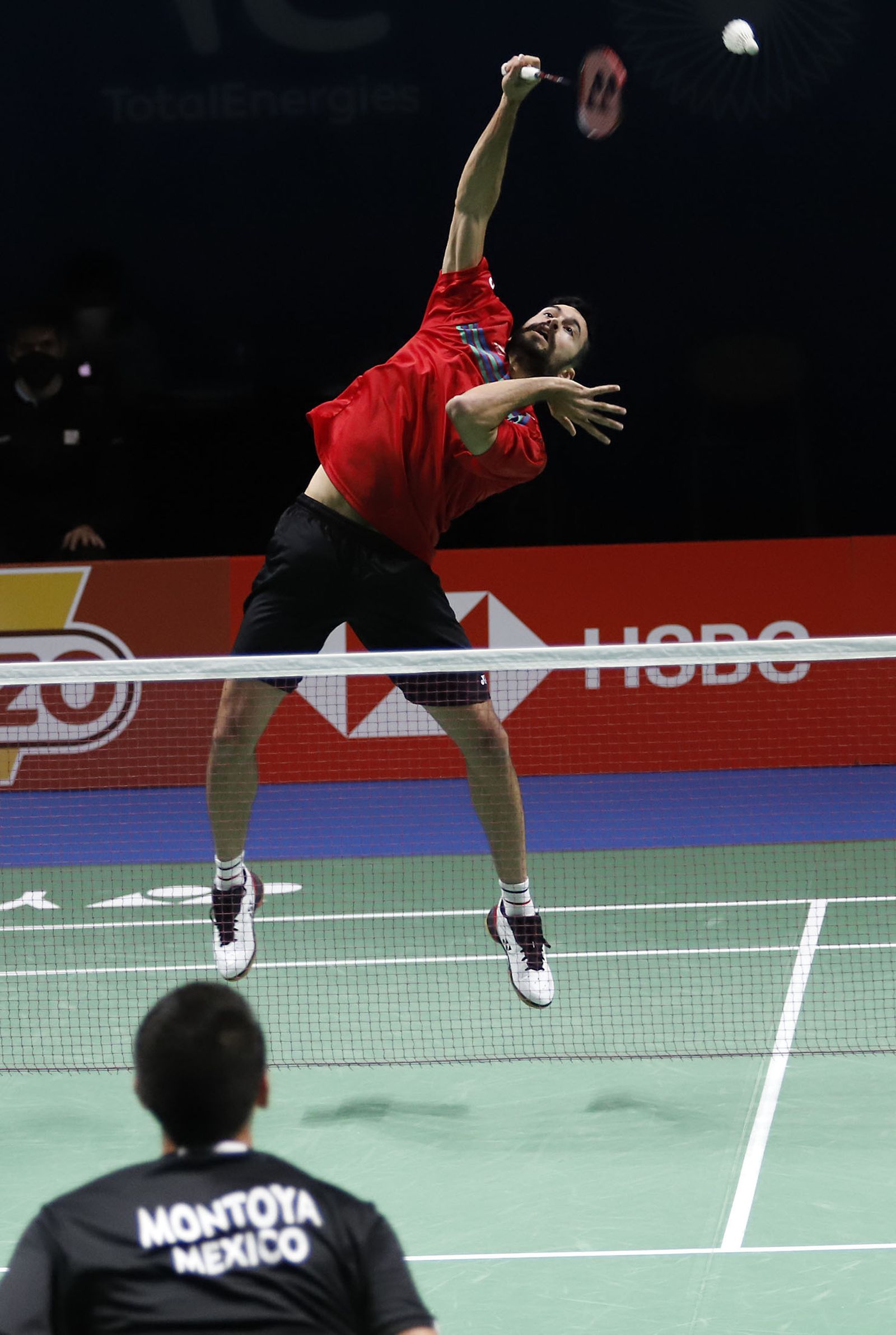 Las mejores imágenes de la jornada de bádminton del lunes en el Huelva 2021