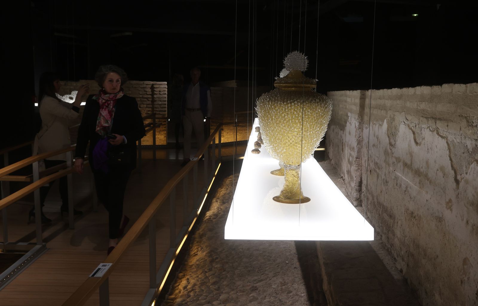 Exposición artesana en el castillo de San Jorge