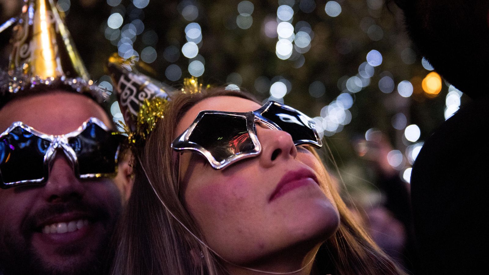 En la Plaza del Carmen no faltaron los complementos para recibir el año Nuevo.