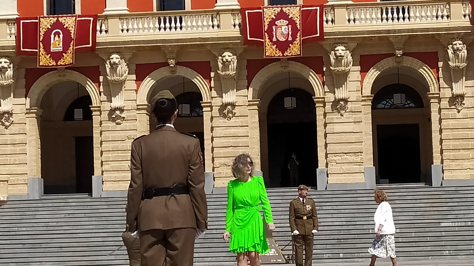 Las imágenes de la jura de bandera celebrada en San Fernando