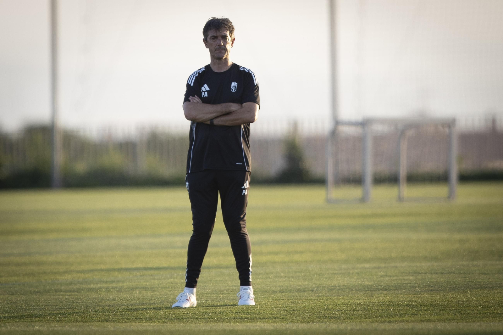 Las mejores imágenes del primer entrenamiento del Granada CF