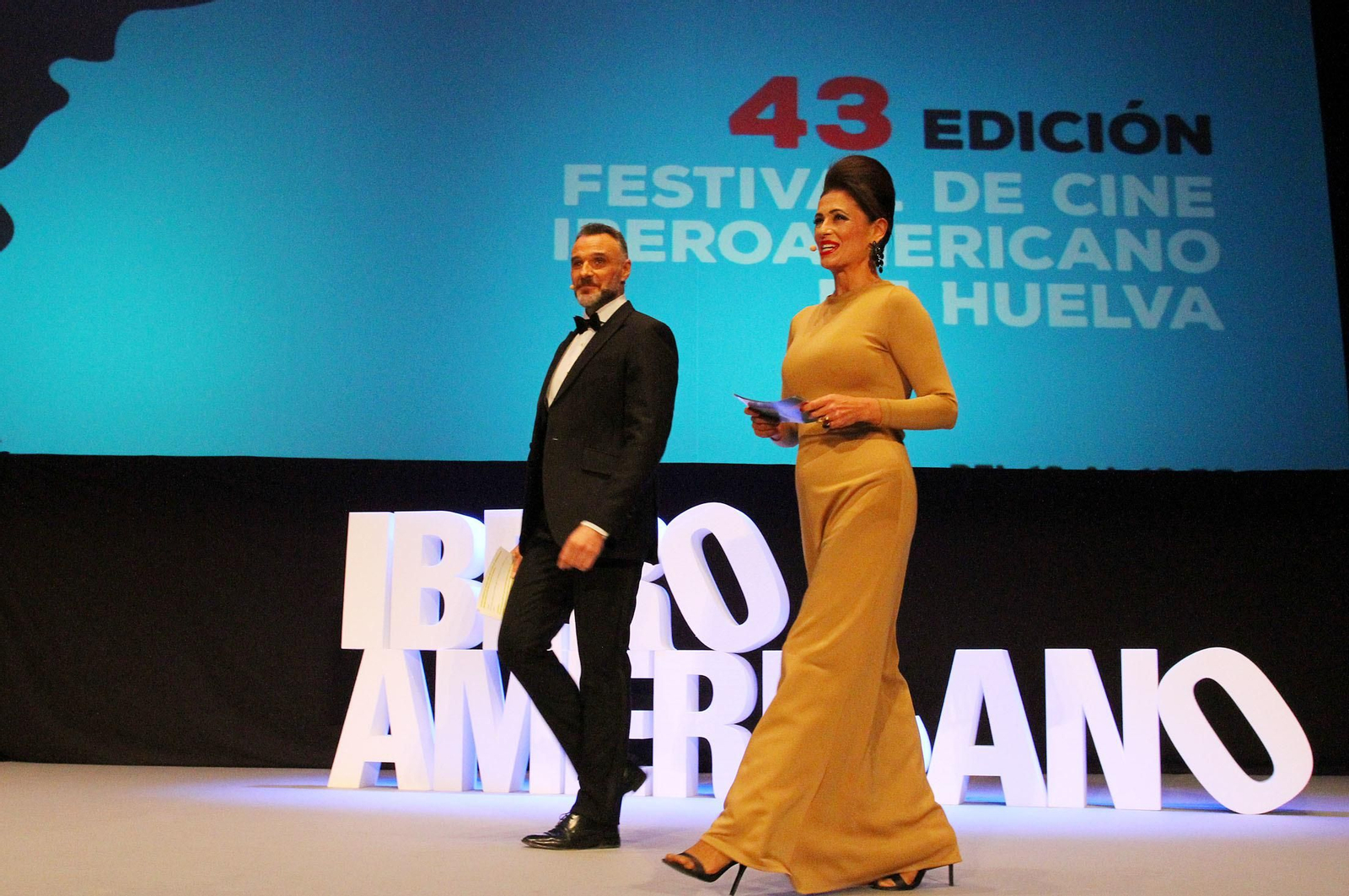 Imágenes de la gala de clausura del Festival de Cine Iberoamericano de Huelva.