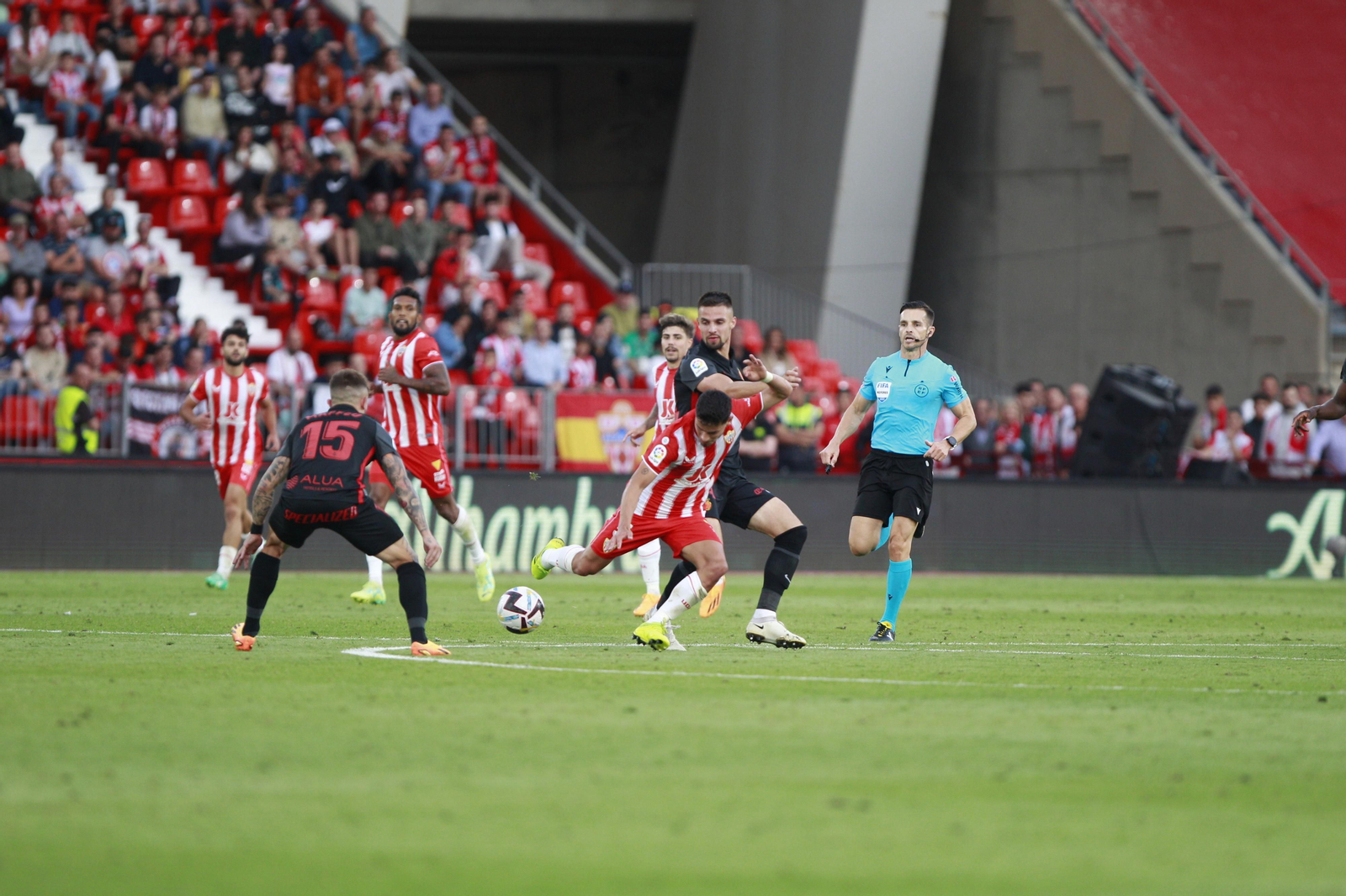 Imágenes del partido U.D. Almería-R.C.D. Mallorca