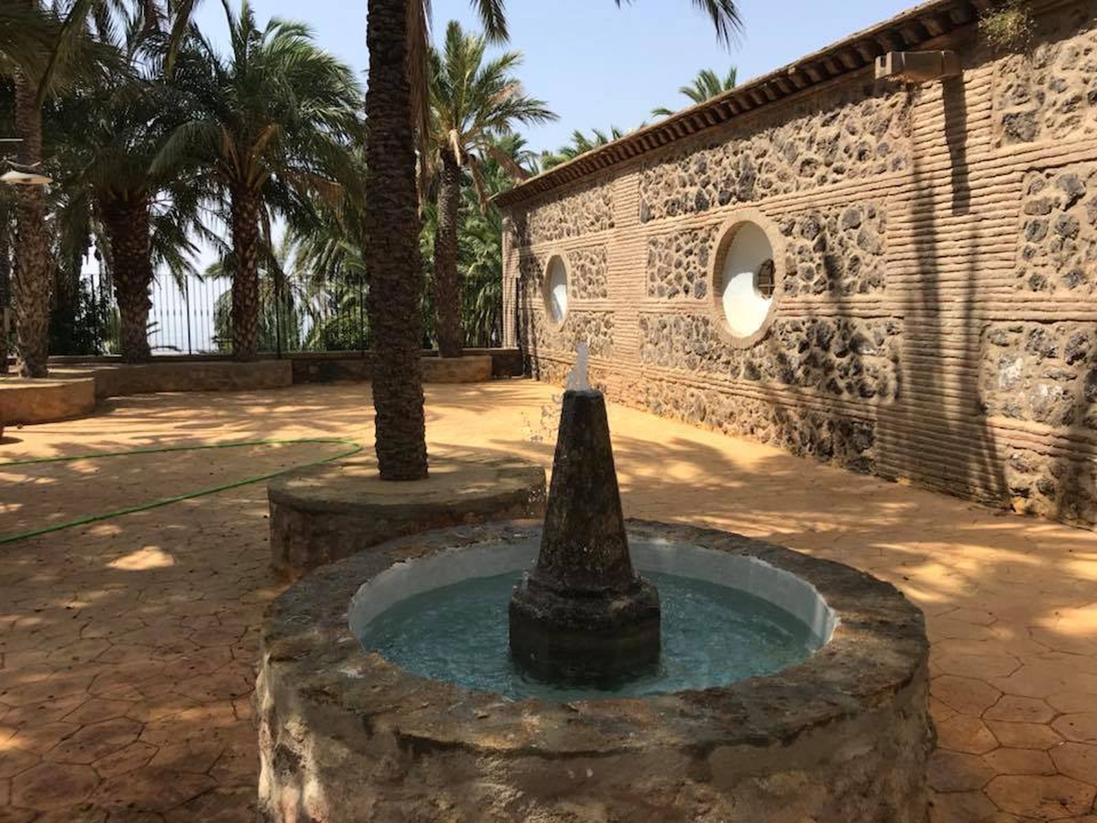 Estampa que presenta ahora el entorno de los Baños de Sierra Alhamilla.