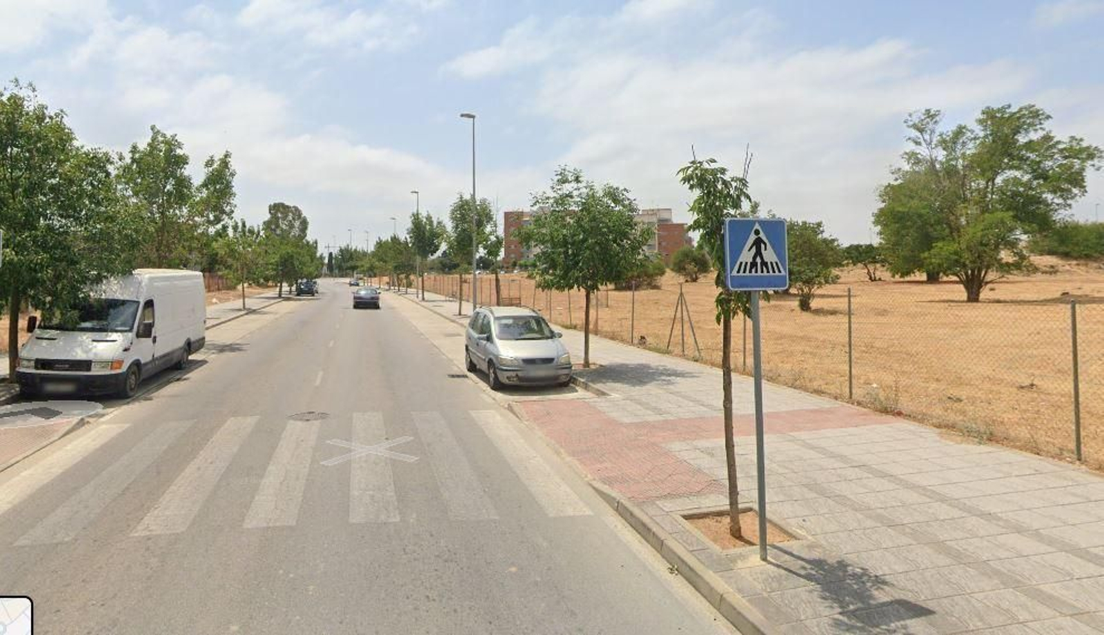 Avenida Antonio Herrrera 'El Fandango', en Las Flores.