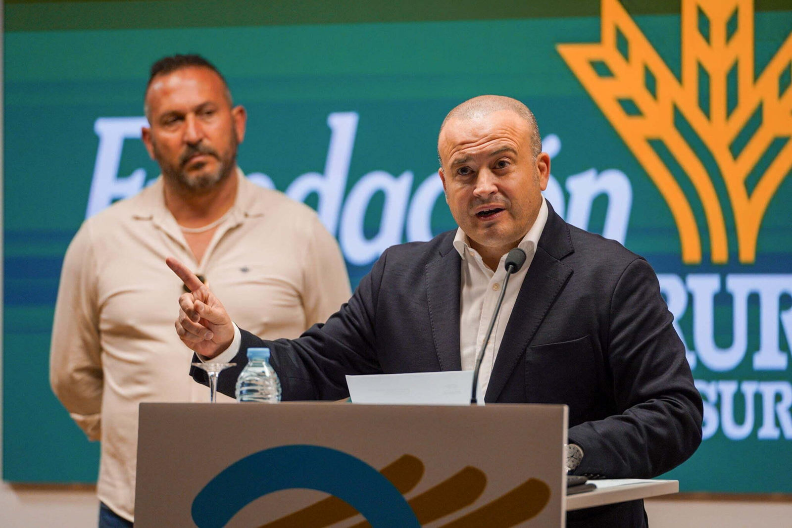 El ex parlamentario por Ciudadanos, Julio Díaz, es el portavoz de los regantes del Condado de Huelva.