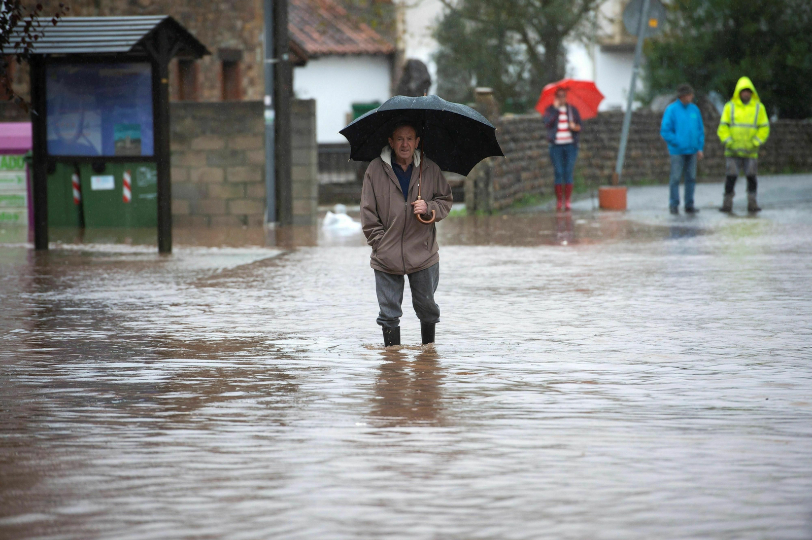 Daños causados por el temporal en Cantabria