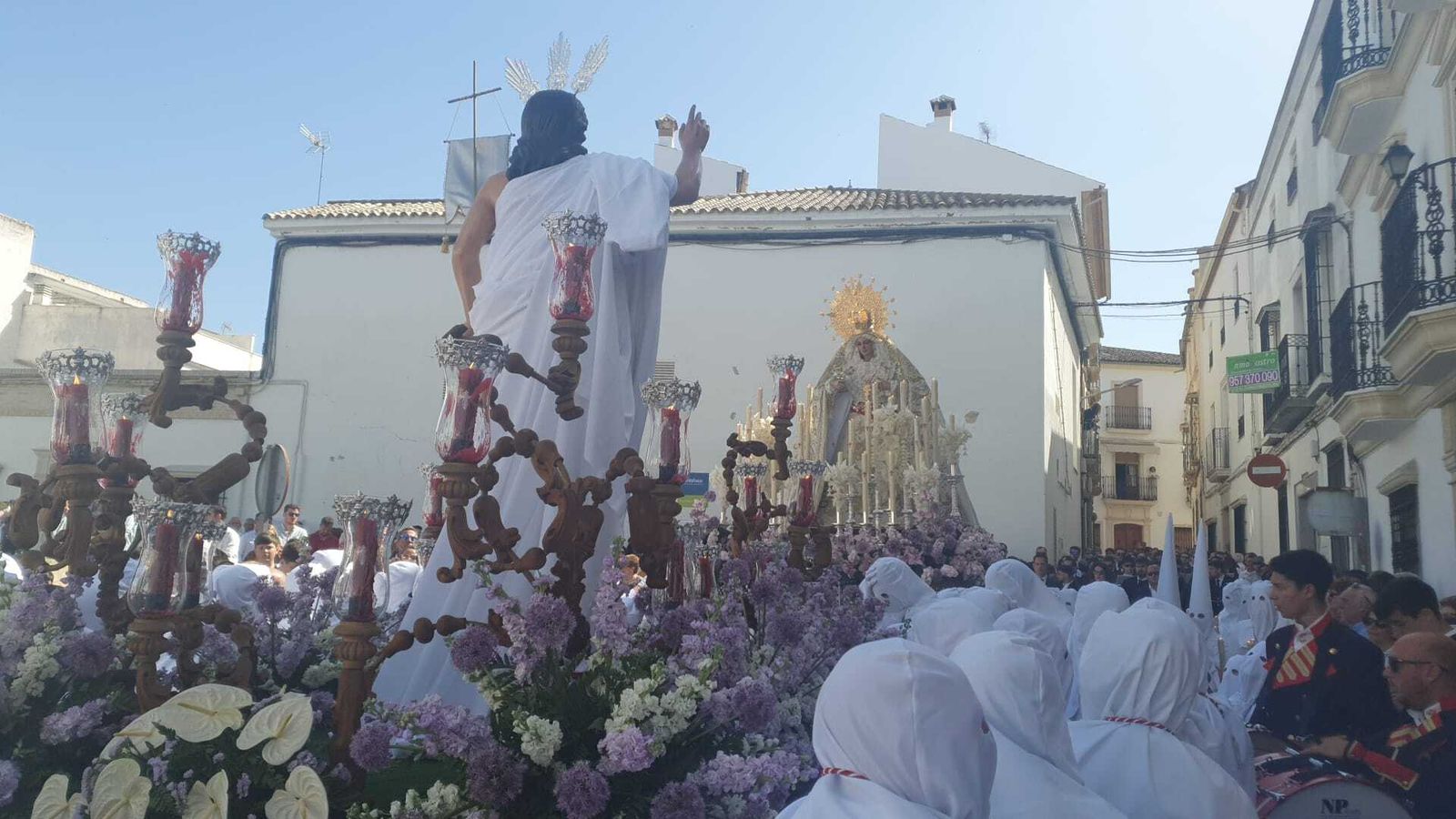 La procesión del Resucitado de Castro del Río, en imágenes