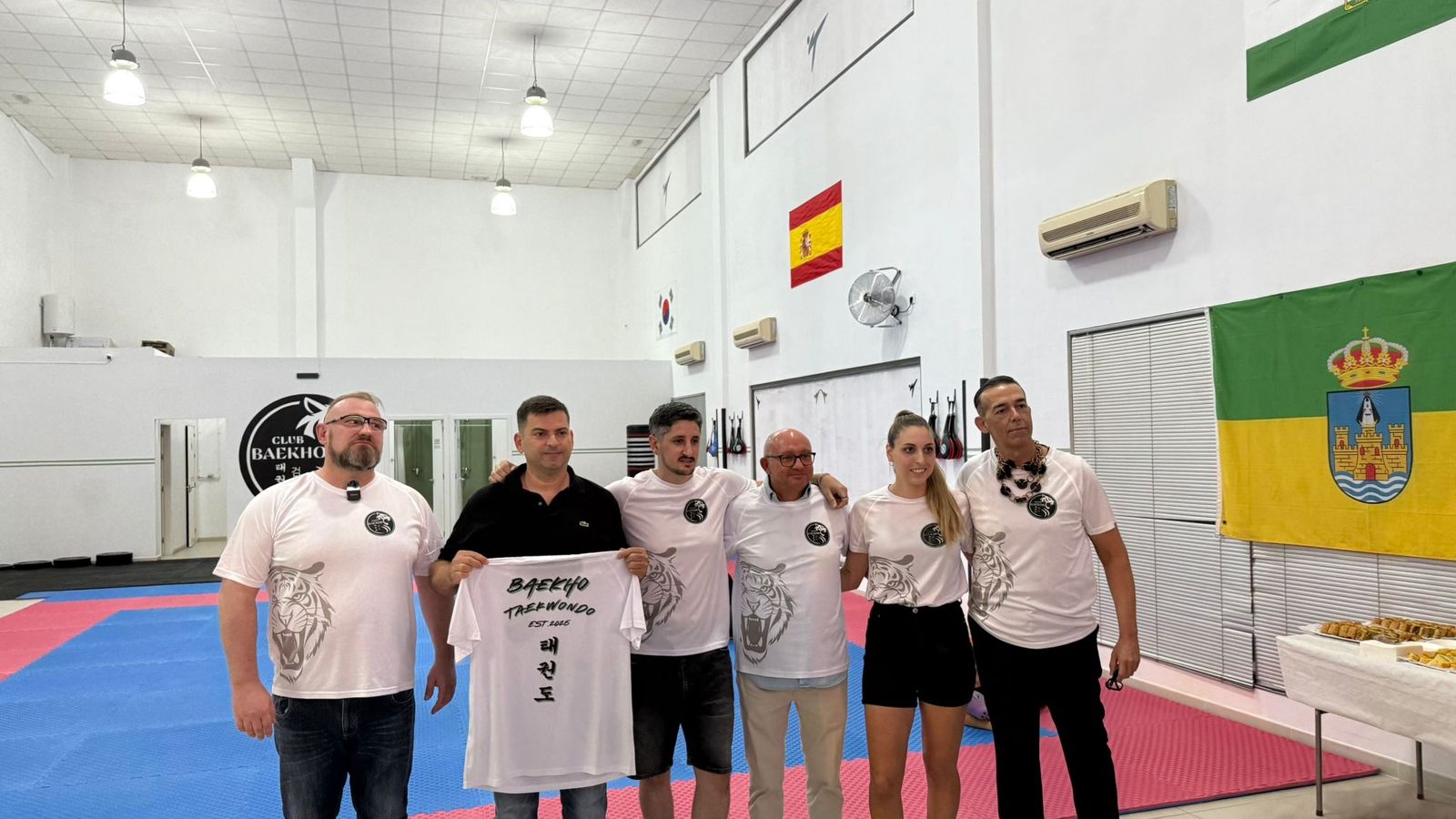 Una imagen de la inauguración del club.