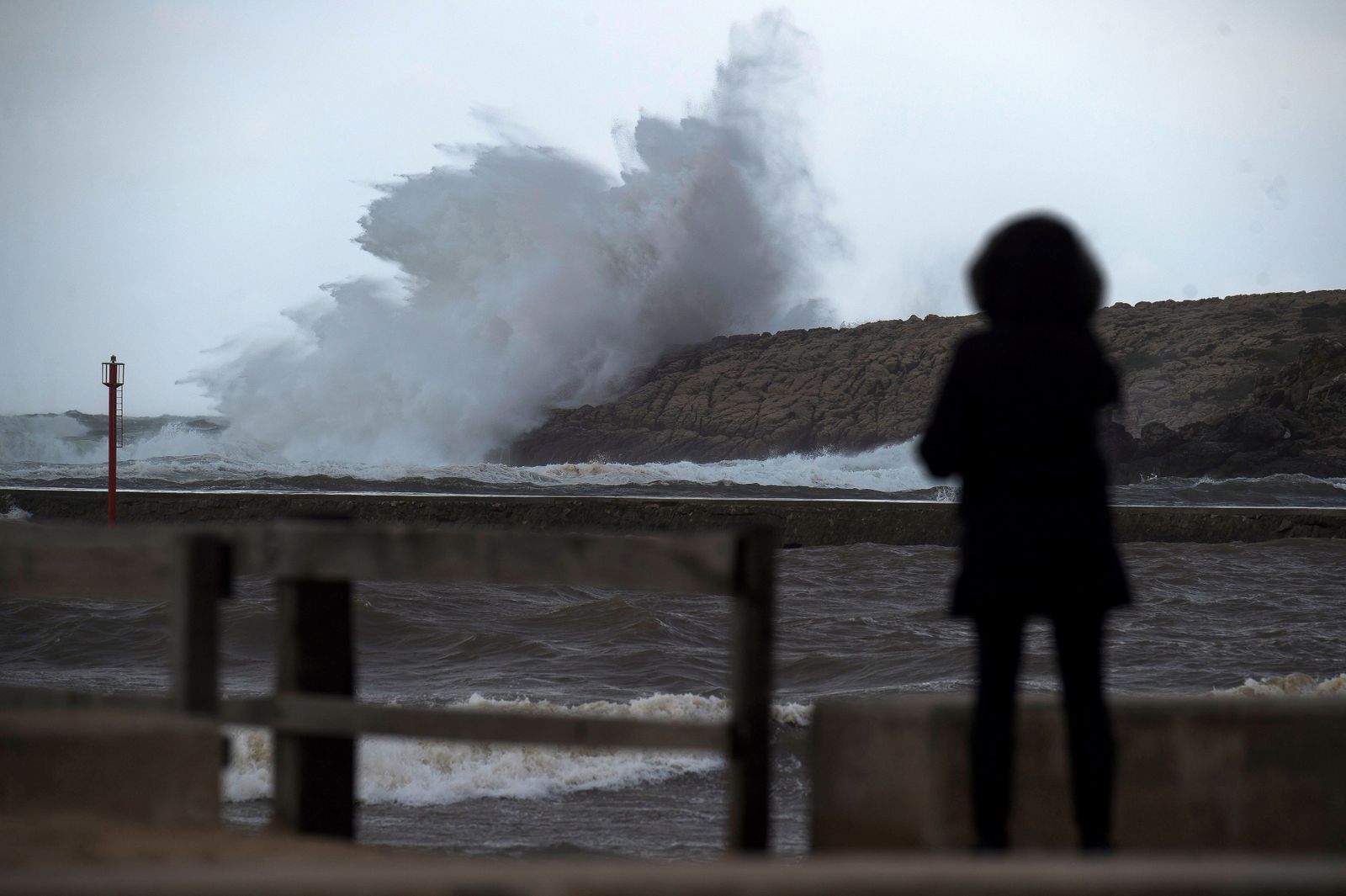 Imagen de archivo de fenómenos costeros