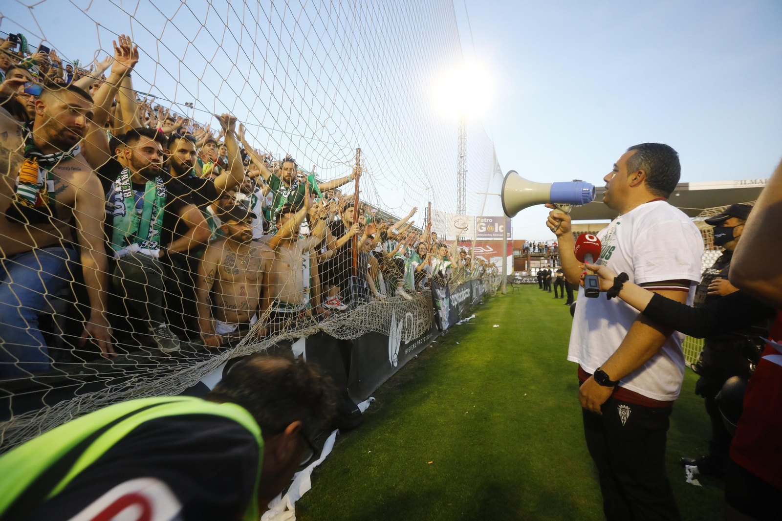 Las imágenes de la fiesta del ascenso del Córdoba CF en Mérida