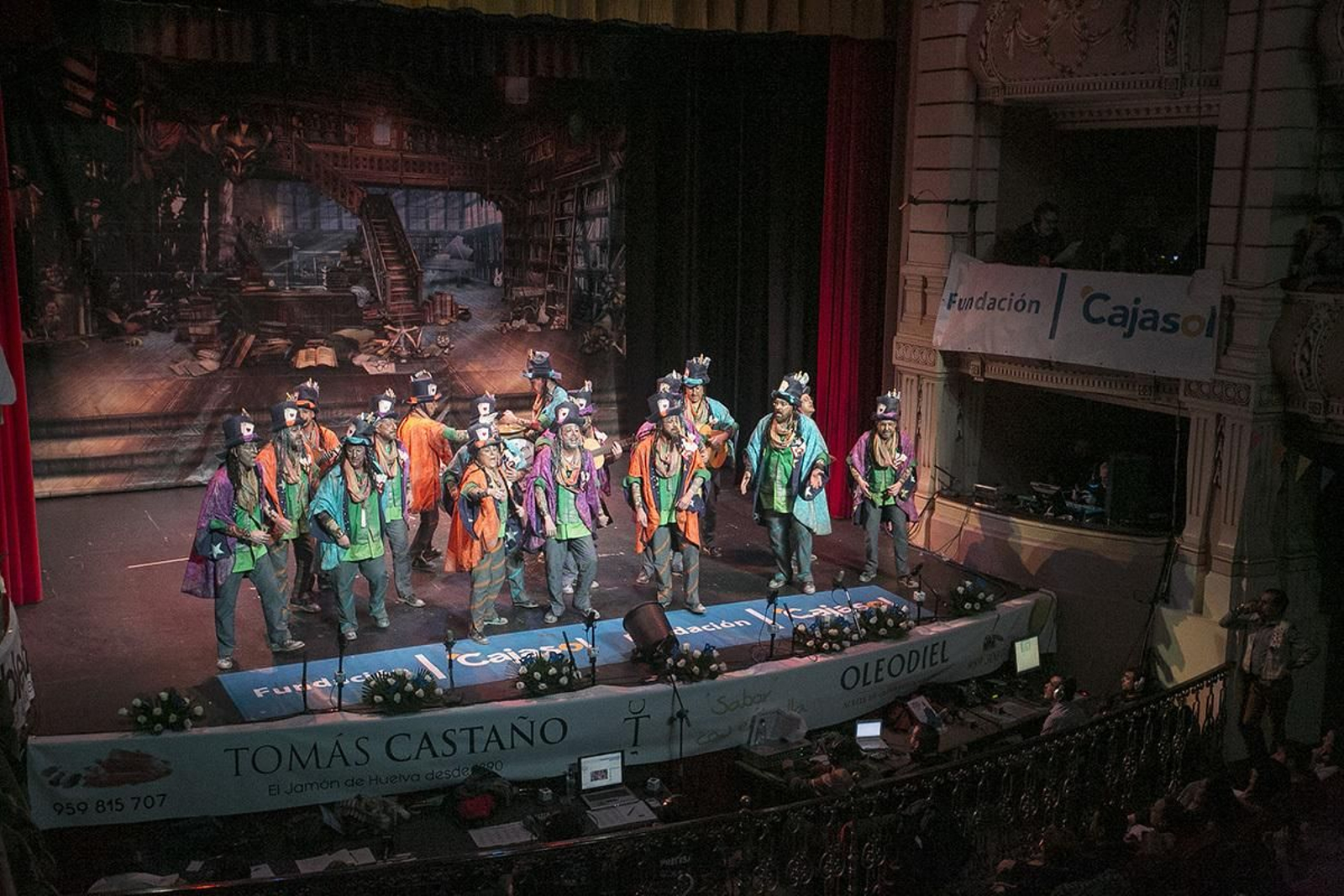 Imagen de la tercera semifinal del Carnaval Colombino