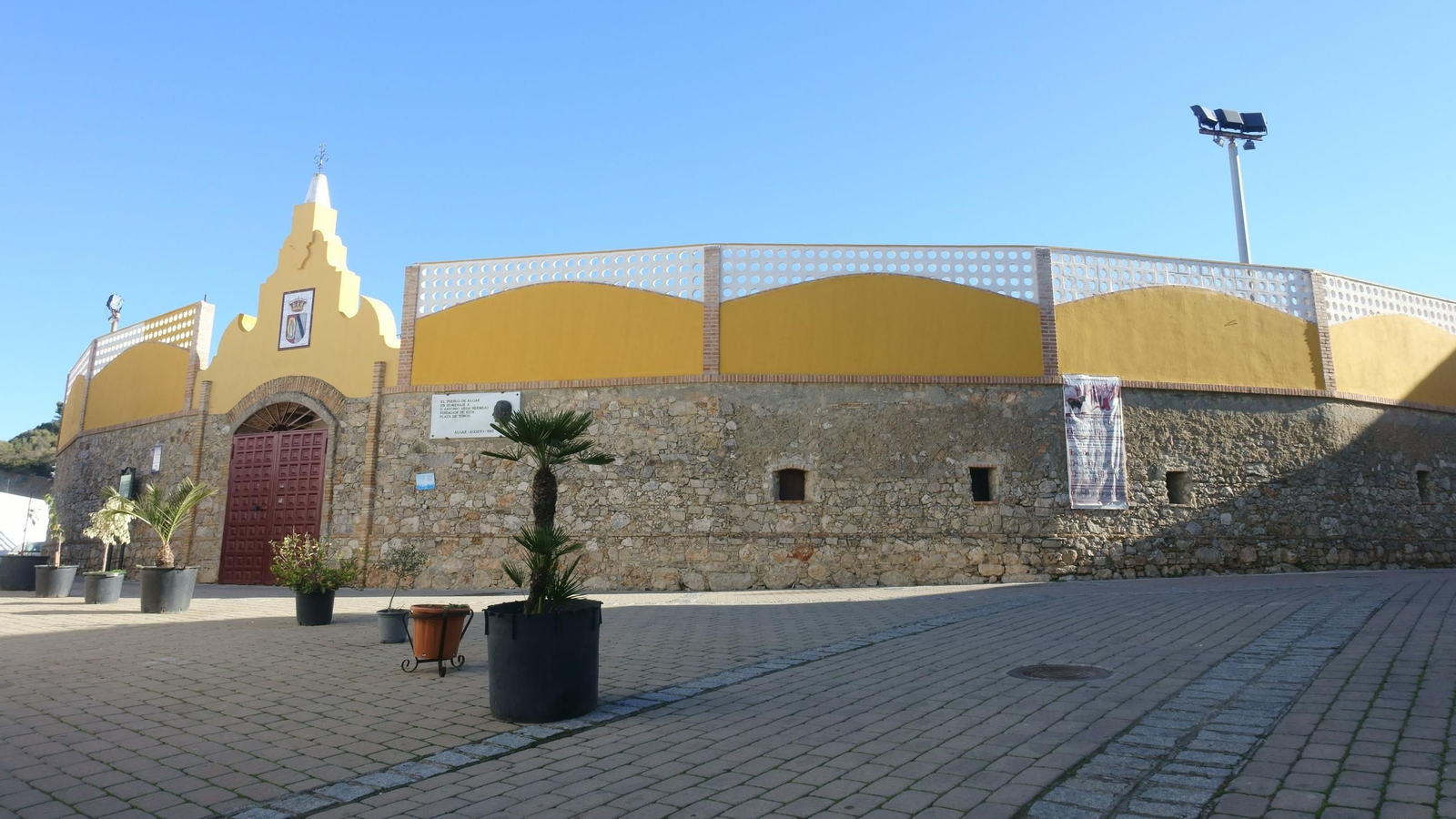 Plaza de toros de Algar, escenario de la final de este domingo Plaza de toros de Algar, escenario de la final de este domingo