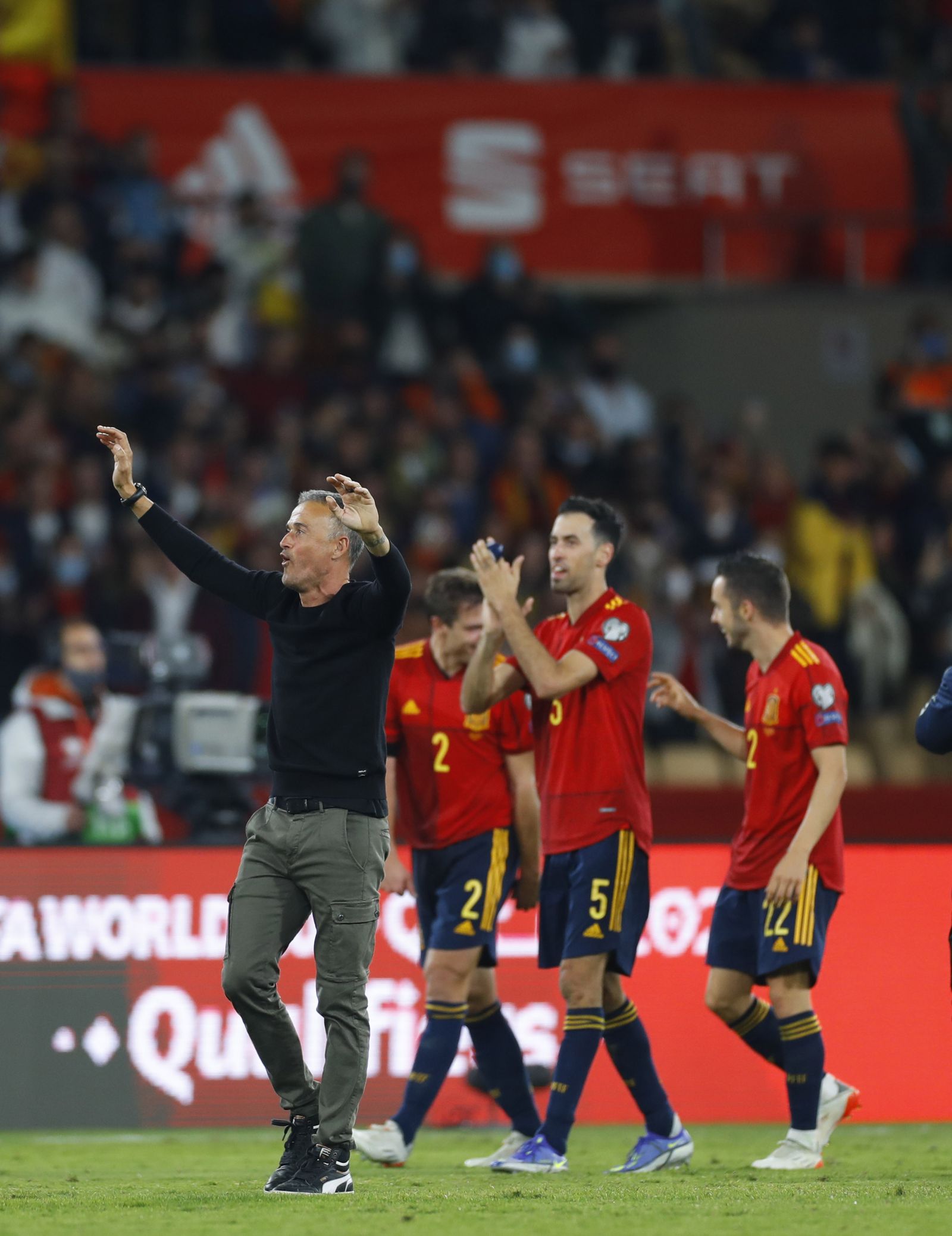 Las imágenes del España-Suecia