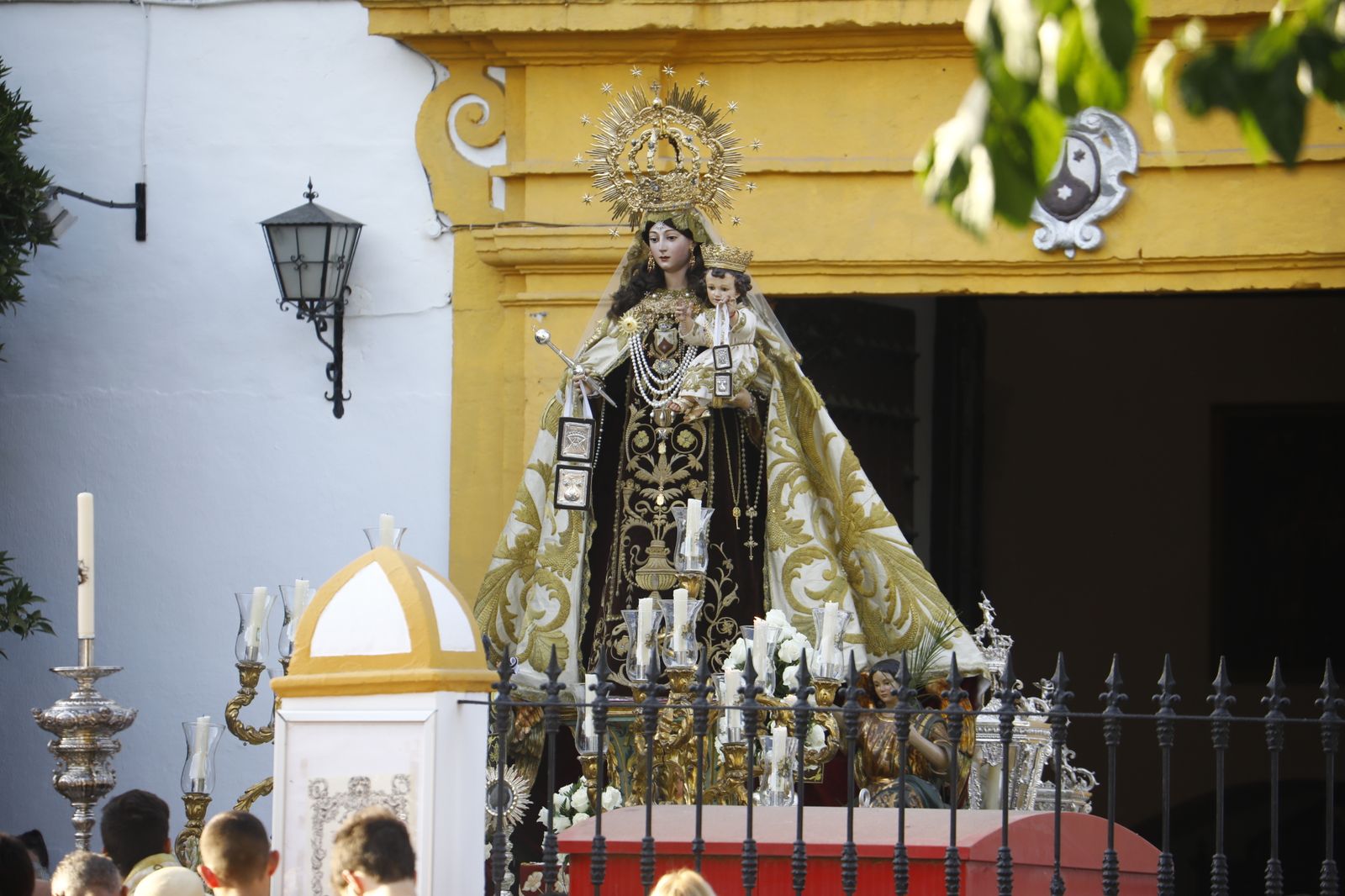 La procesión de la Virgen del Carmen de Puerta Nueva de Córdoba, en imágenes